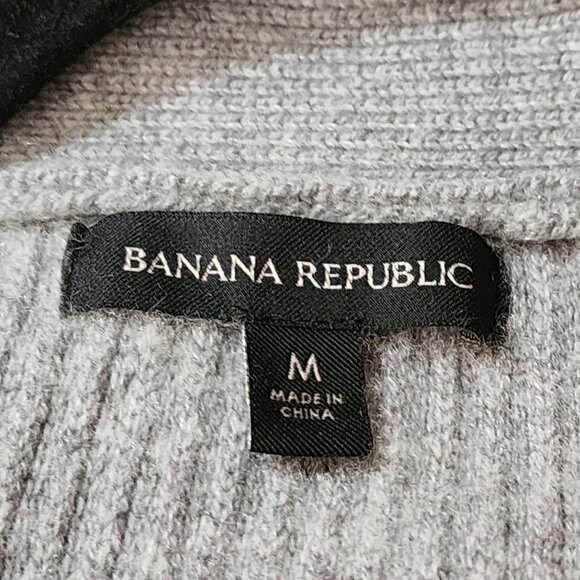 Banana Republic Merino Wool Cashmere Chunky Ribbed Knit Dita Cardigan - Picture 5 of 6